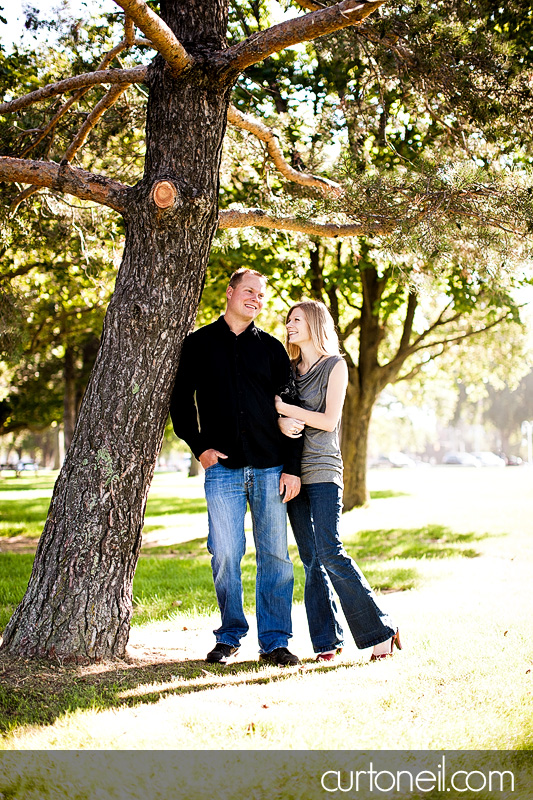 Sault Ste Marie Engagement Photography - Karen and Scott - boardwalk, Essar Centre, Hiawatha