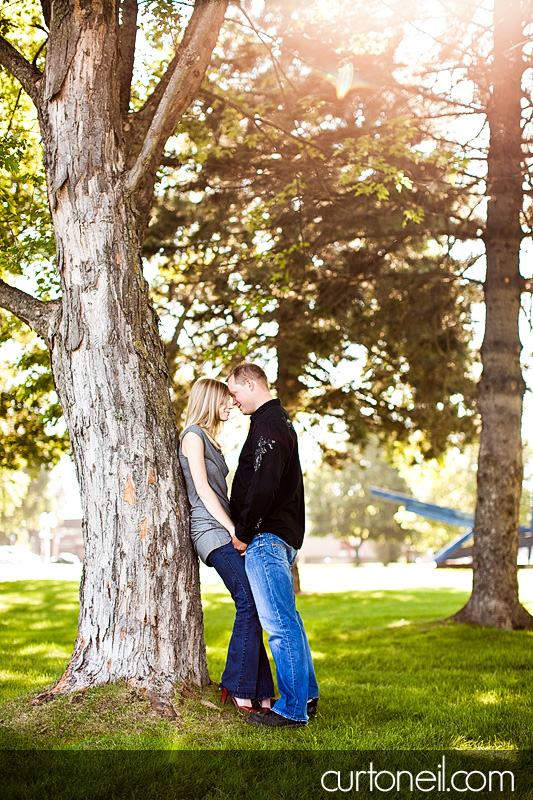 Sault Ste Marie Engagement Photography - Karen and Scott - sneak peek at Clergue Park
