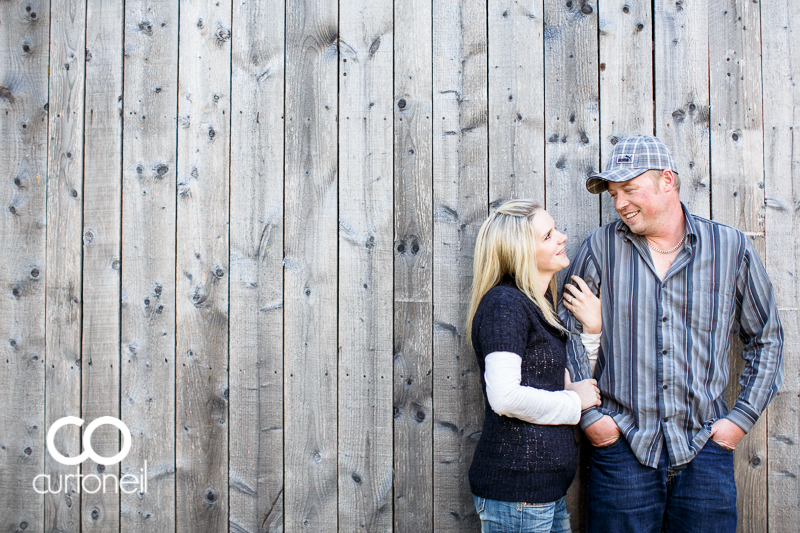 Sault Ste Marie Engagement - Lisa and Steve - spring, farm, Bruce Mines