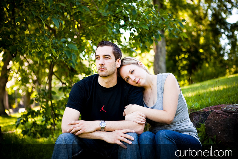 Engagement Photos - Laura and John - on the rocks