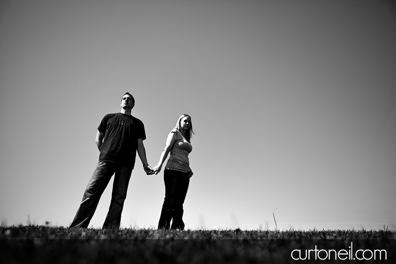 Engagement Photos - Laura and John - top of the world