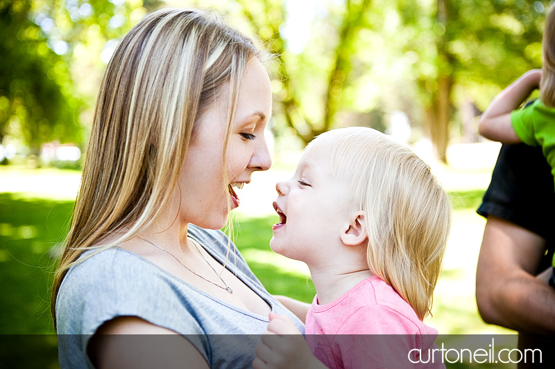 Engagement Photos - Laura and John - mom and daughter