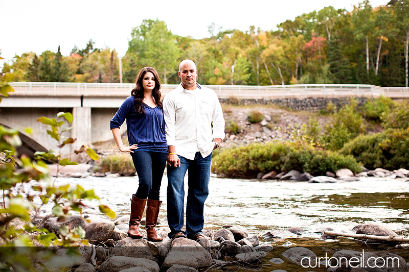 Sault Ste Marie Engagement Photography - Lora and Mark - Chippewa Falls, Batchawana Bay