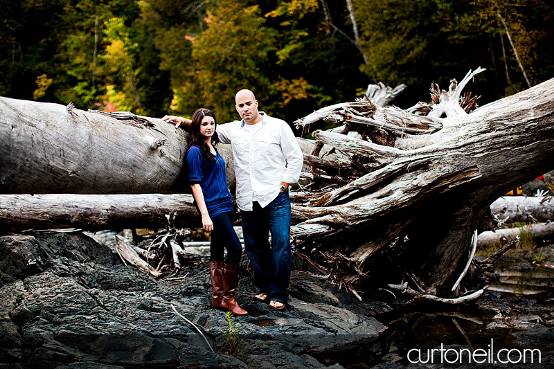 Sault Ste Marie Engagement Photography - Lora and Mark - Sneak peek at Chippewa Falls