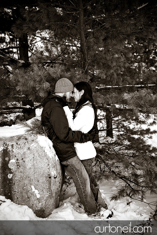 Laurel and Ryan - Winter Engagement Shoot