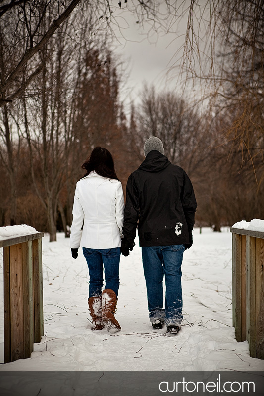 Laurel and Ryan - Winter Engagement Shoot