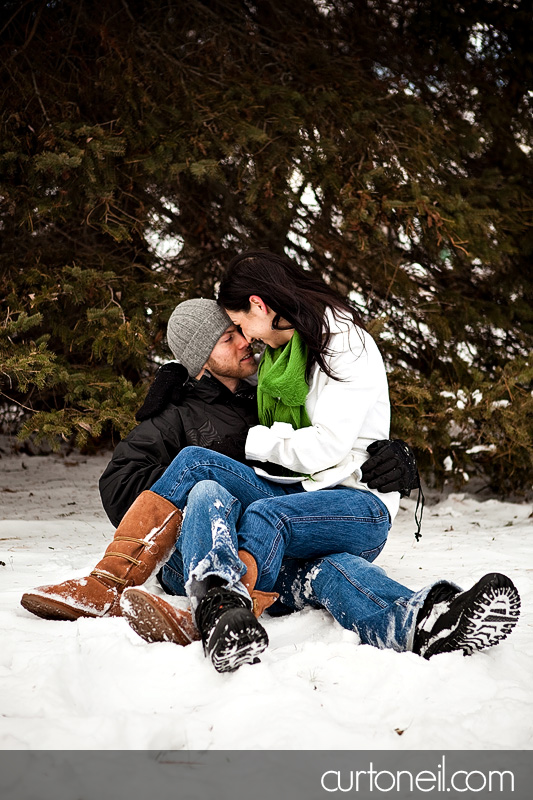 Laurel and Ryan - Winter Engagement Shoot