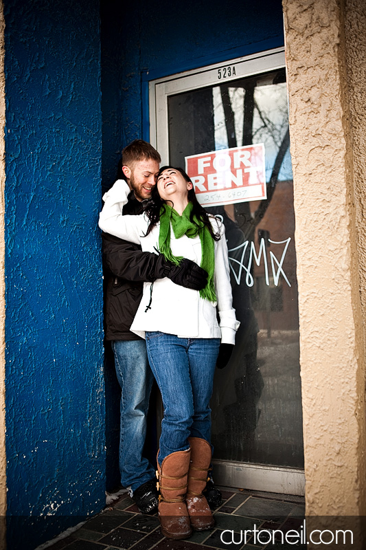 Laurel and Ryan - Winter Engagement Shoot