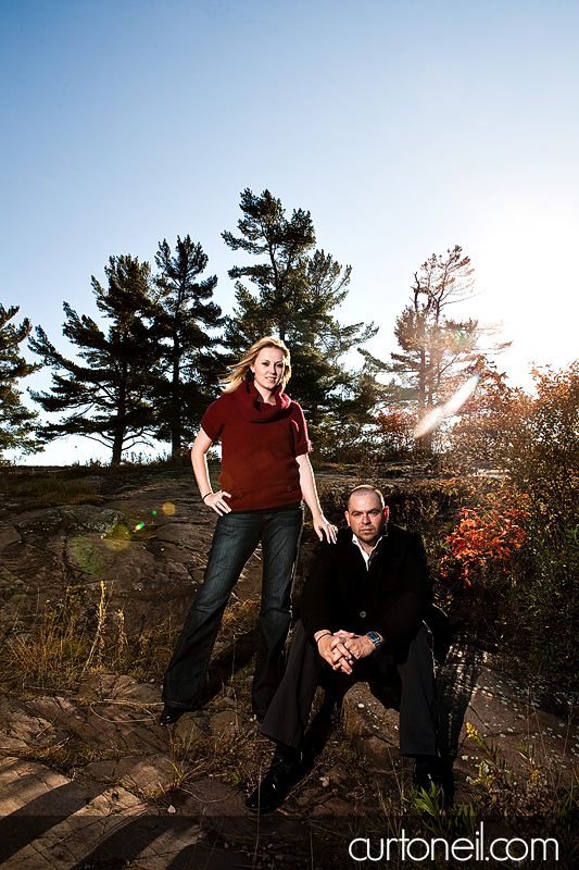 Sault Ste Marie Engagement Photography - Lisa and Scott - St. Joseph Island