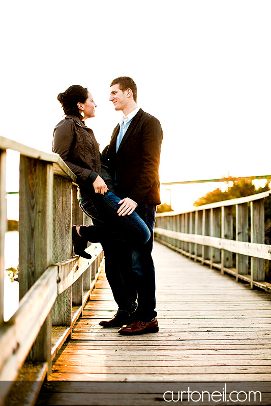 Sault Ste Marie Engagement Photography - May and Mark - Soo Locks engagement session