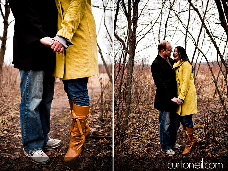 Engagement - A lovely love story, the ring and a smile - Mei and Dan