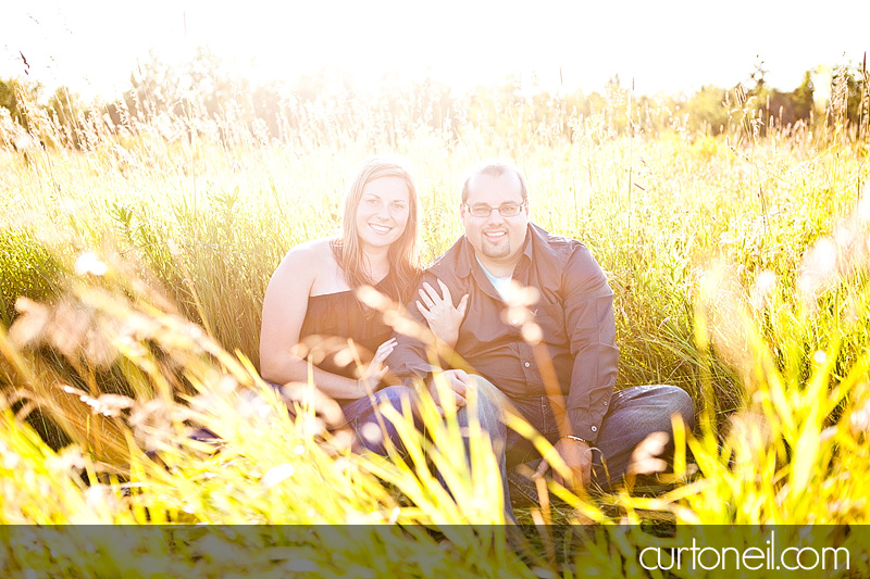 Sault Ste Marie Engagement Photography - Melissa and Jacey - Echo Bay, field, farm, Desbarats