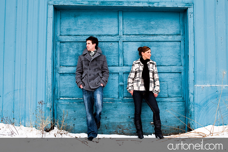 Sault Ste Marie Engagement Photography - Mel and Ryan - Sault Ste Marie Downtown