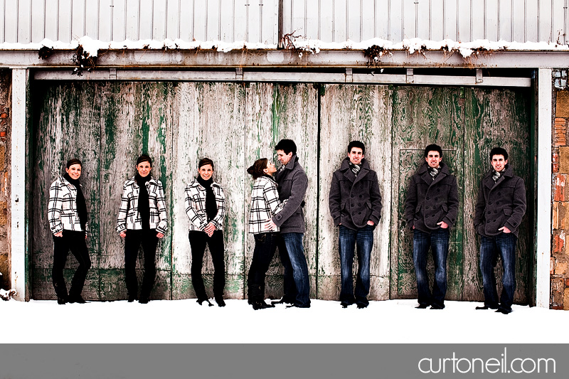 Sault Ste Marie Engagement Photography - Mel and Ryan - Sault Ste Marie Downtown