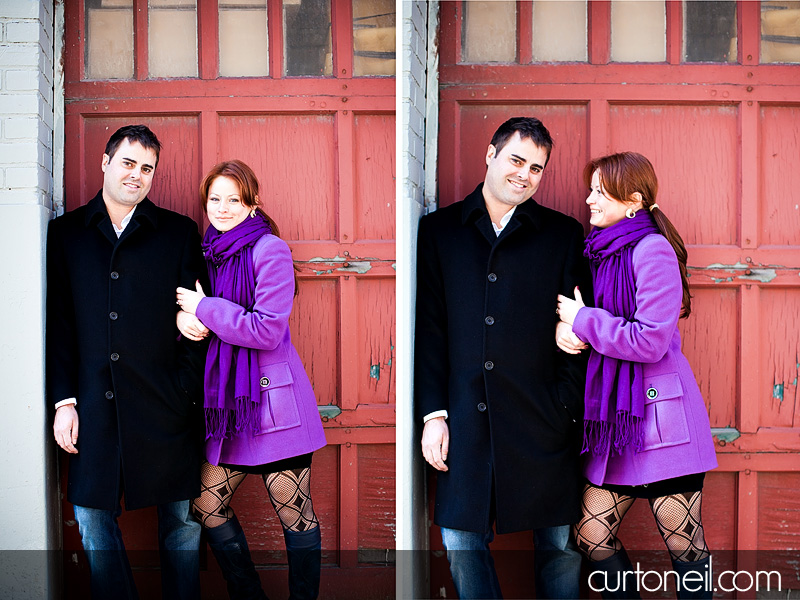 Toronto Engagement Photography - Natasha and Jeff - Distilery District, Kensington Market, Graffiti Alley