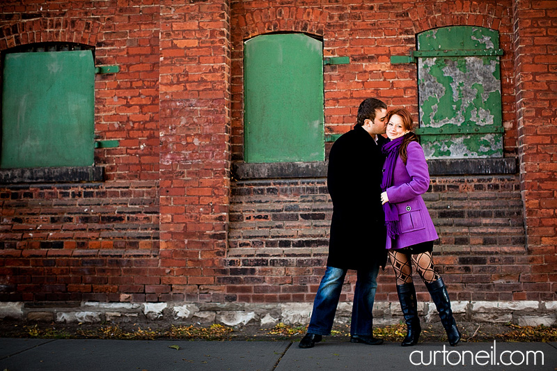 Toronto Engagement Photography - Natasha and Jeff - Distilery District, Kensington Market, Graffiti Alley