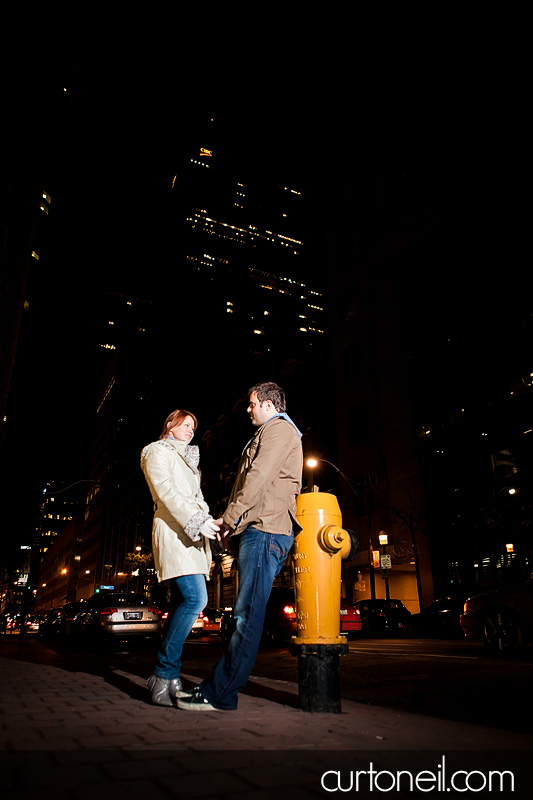 Toronto Engagement Photography - Natasha and Jeff - Distilery District, Kensington Market, Graffiti Alley