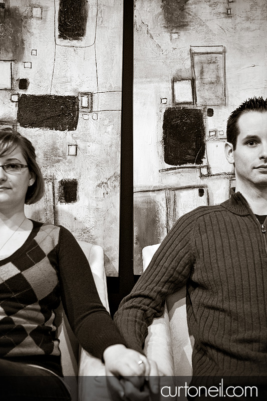 Engagement Shoot - Nikki and Jason half heads