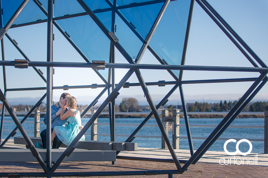 Sault Ste Marie Engagement Photography - Patti-Jo and Aaron - spring, boardwalk, St. Mary