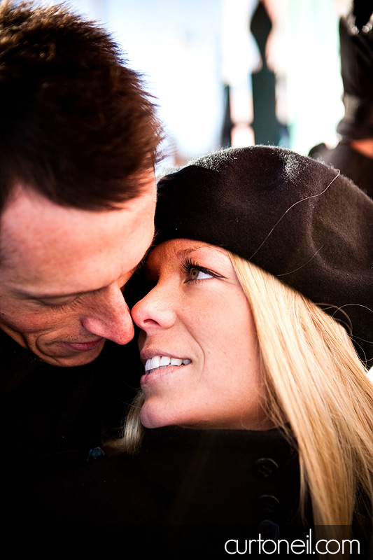 Engagement Shoot - Downtown - downtown alley