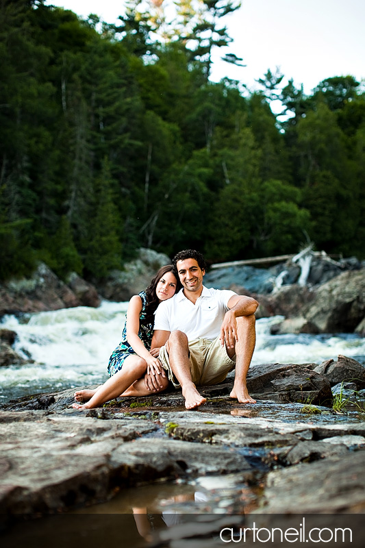 Sault Ste Marie Engagement Photography - Sarah and Tony - Chippewa Falls, Harmony Beach
