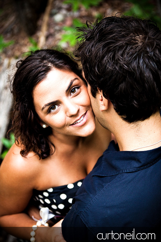 Sault Ste Marie Engagement Photography - Sandy and Skip - Gros cap bluffs