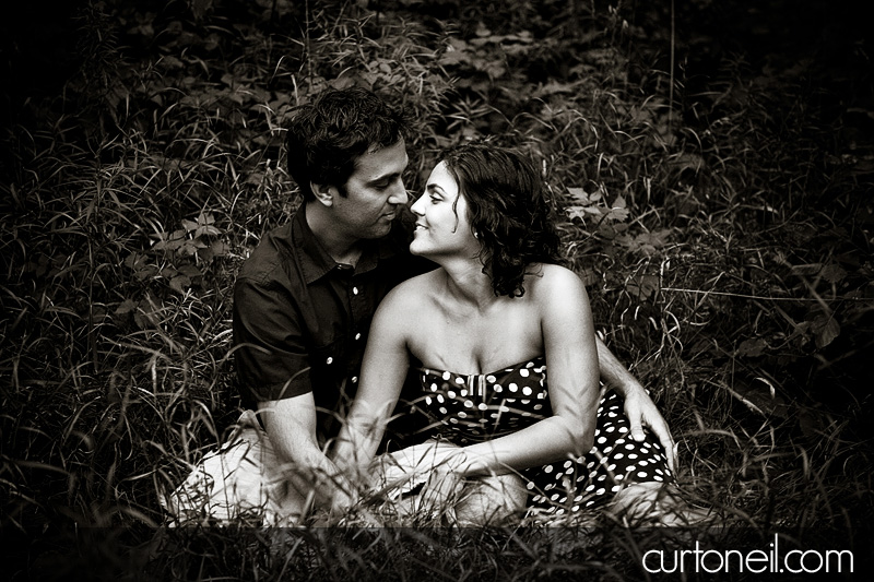 Sault Ste Marie Engagement Photography - Sandy and Skip - Gros cap bluffs