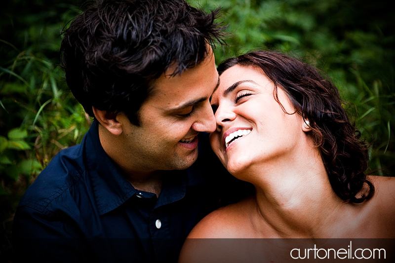 Sault Ste Marie Engagement Photography - Sandy and Skip - Gros cap bluffs
