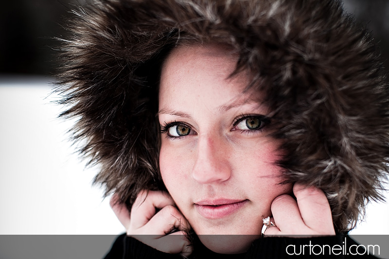 Sault Ste Marie Engagement Photos - Steph and Deryl - winter