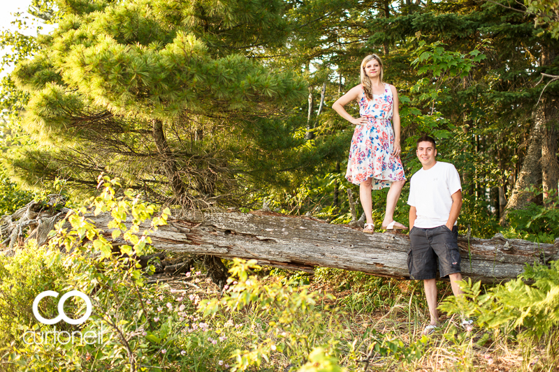 Sault Ste Marie Engagement Photography - Shannon and Eric - Sunnyside Beach, summer, beach