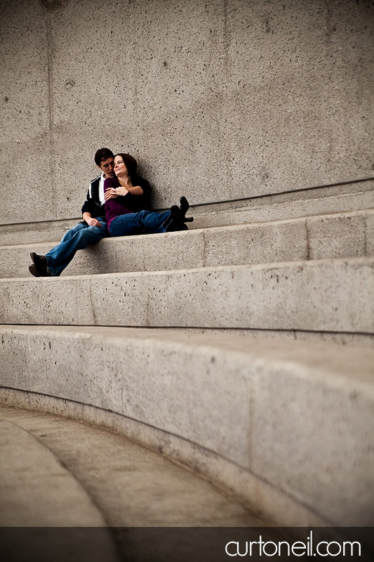 Sault Engagement Photography - pavilion