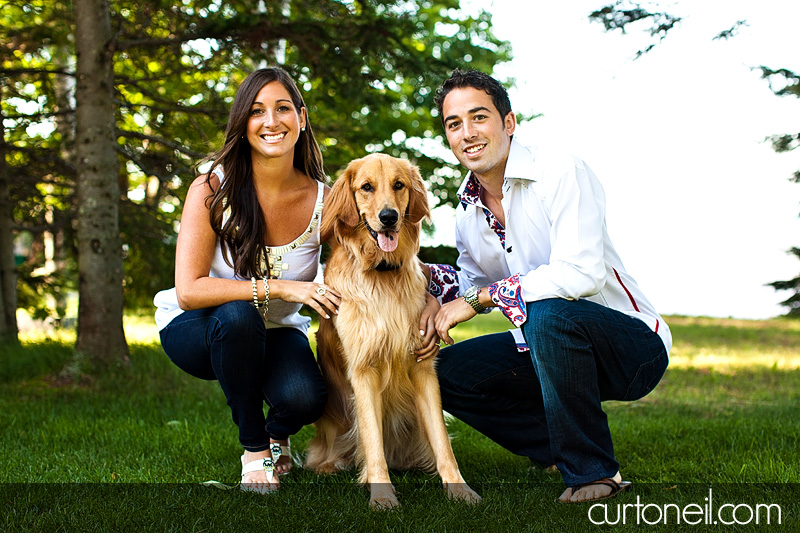 Sault Ste Marie Engagement Photography - Siobhan and Nick, beach and Mark