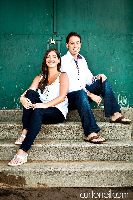 Sault Ste Marie Engagement Photography - Siobhan and Nick, beach and Mark