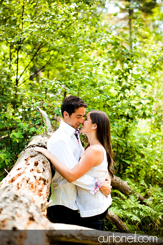 Sault Ste Marie Engagement Photography - Siobhan and Nick, beach and Mark's Bay conversavation area