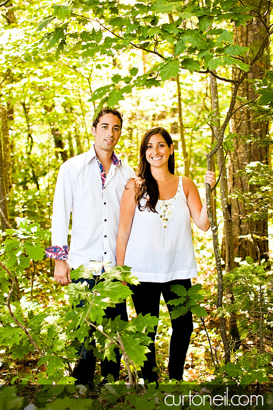 Sault Ste Marie Engagement Photography - Siobhan and Nick, beach and Mark's Bay conversavation area