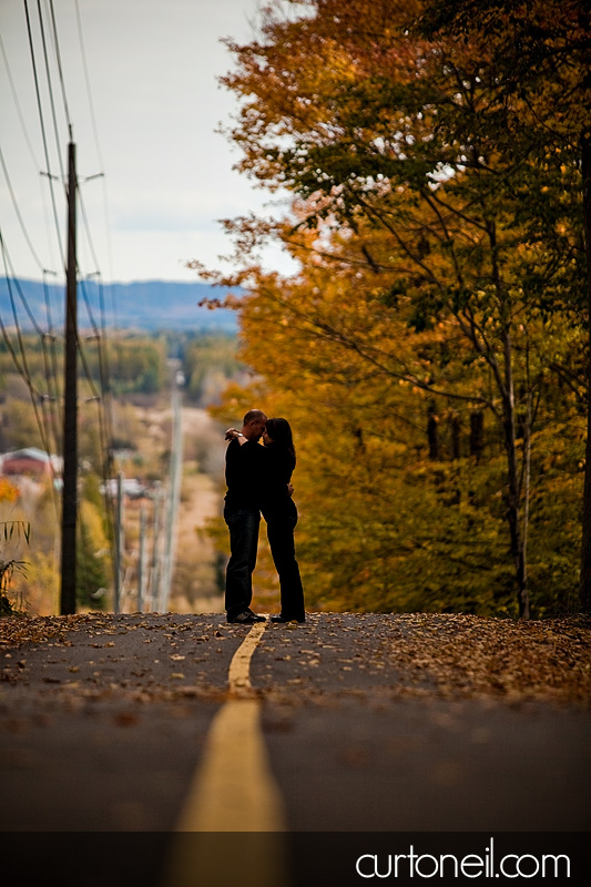 Engagement Shoot - sault pedestrian path