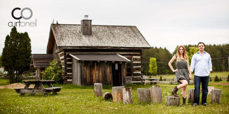 Sault Ste Marie Engagement Photography - Steph and Dan - Mockingbird Hill Farm, summer, sneak peek