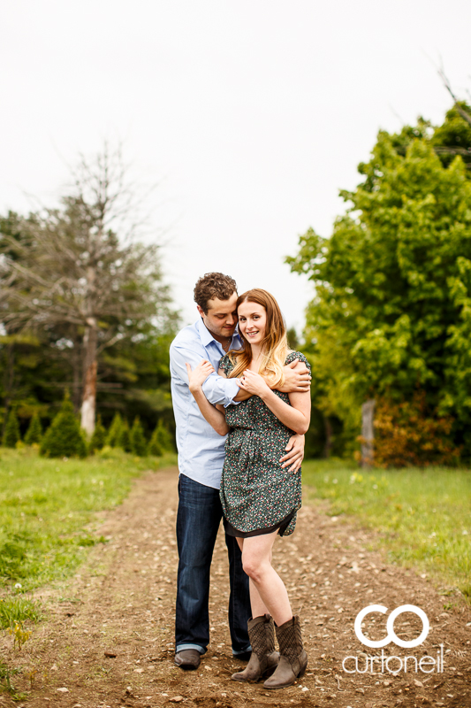 Sault Ste Marie Engagement Photography - Steph and Dan - Mockingbird Hill Farm, summer, rustic