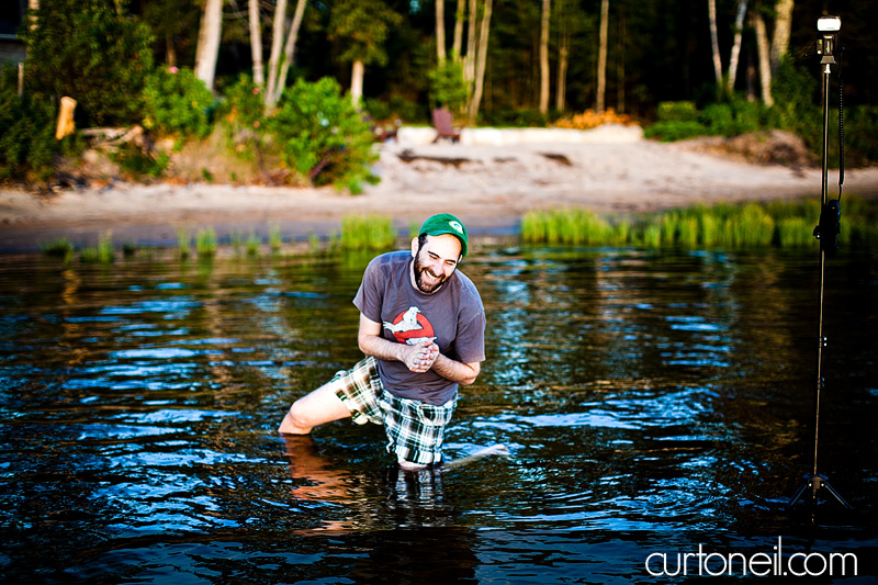 Sault Ste Marie Engagement Photogrpahy - Curt being Curt