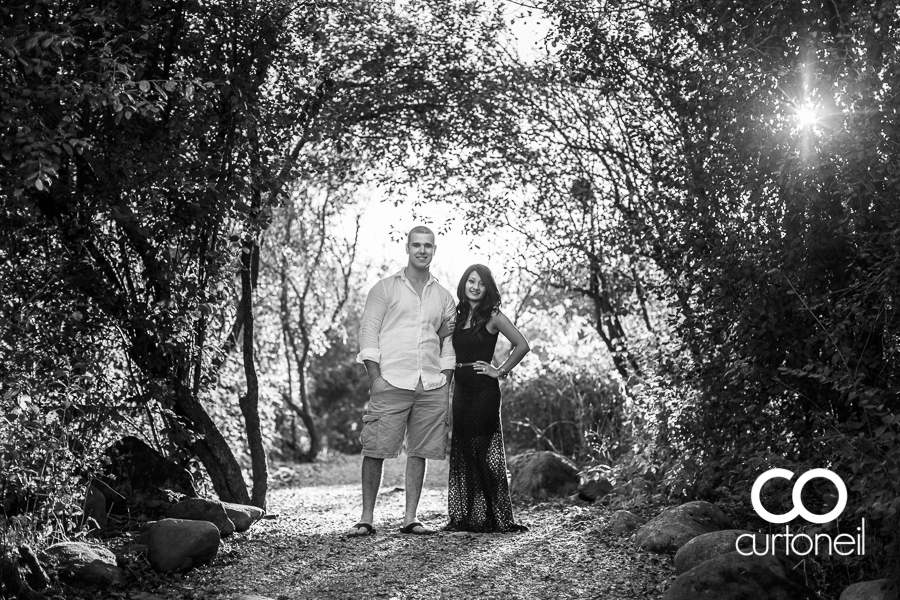 Sault Ste Marie Engagement Photography - Susanna and Josh - Whitefish Island, fall, trees, water