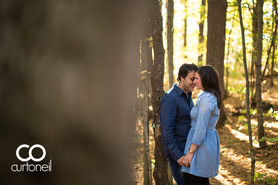 Sault Ste Marie Engagement Photography - Tessa and Leo - Hiawatha Highlands, fall, leaves