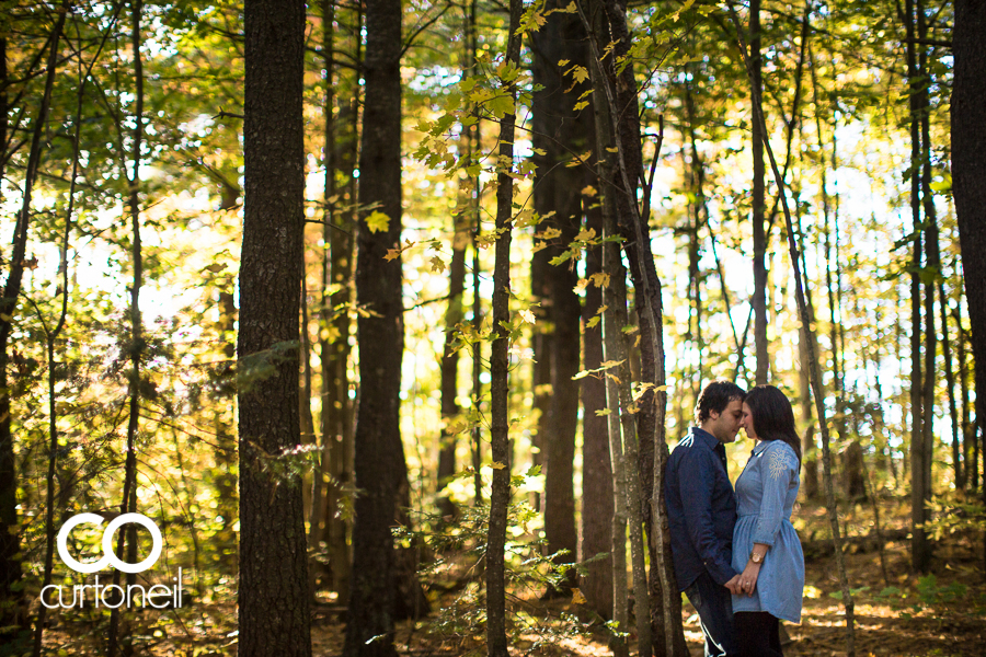 Sault Ste Marie Engagement Photography - Tessa and Leo - Hiawatha Highlands, fall, leaves