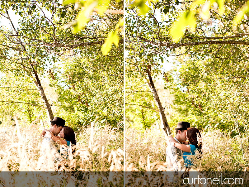 Sault Ste Marie Engagement Photography - Tania and Jason - Sir James Dunn, boardwalk, sunset