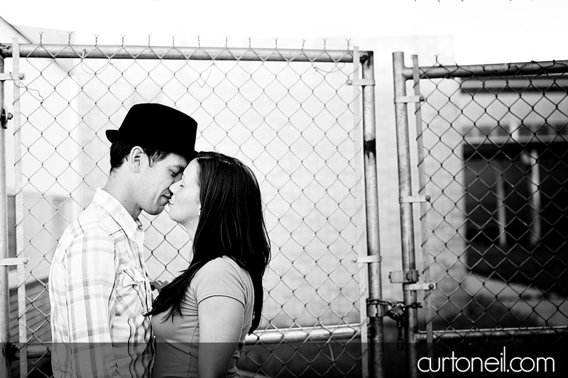 Sault Ste Marie Engagement Photography - Tania and Jason - Sir James Dunn, boardwalk, sunset