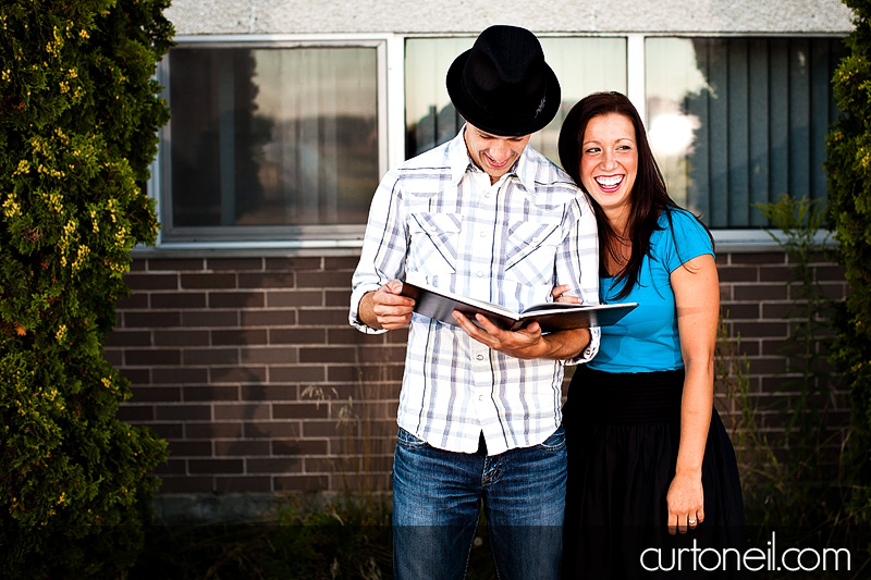 Sault Ste Marie Engagement Photography - Tania and Jason - Sir James Dunn, boardwalk, sunset