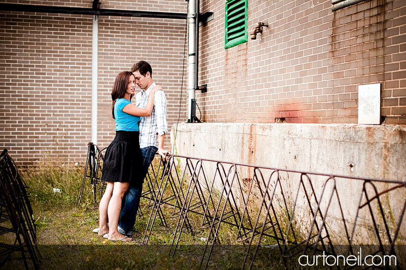 Sault Ste Marie Engagement Photography - Tania and Jason - Sir James Dunn, boardwalk, sunset