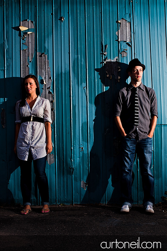 Sault Ste Marie Engagement Photography - Tania and Jason - Sir James Dunn, boardwalk, sunset
