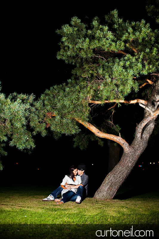 Sault Ste Marie Engagement Photography - Tania and Jason - Sir James Dunn, boardwalk, sunset