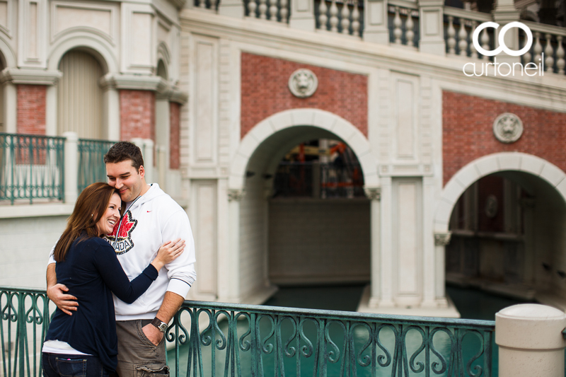 Las Vegas Engagement Photography - Tricia and Marc - Las Vegas, Venetian, Sault Ste Marie