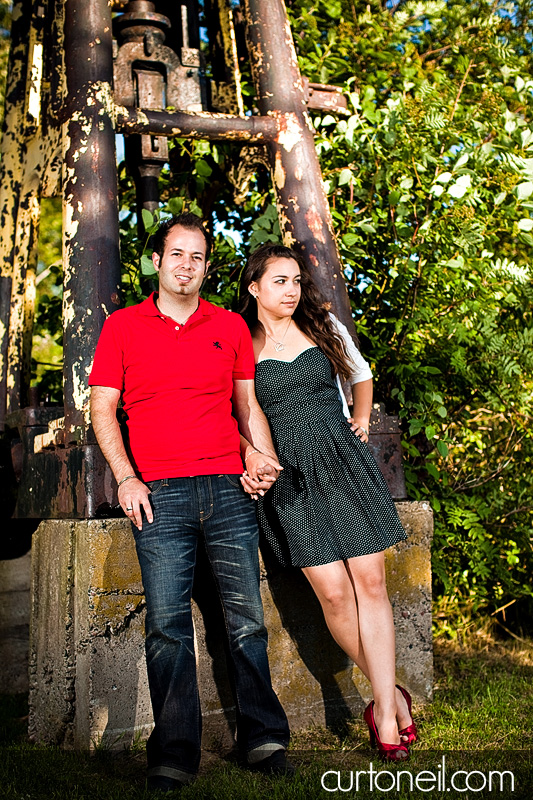 Sault Ste Marie Engagement Shoot - Tara and Tony Bellevue Park